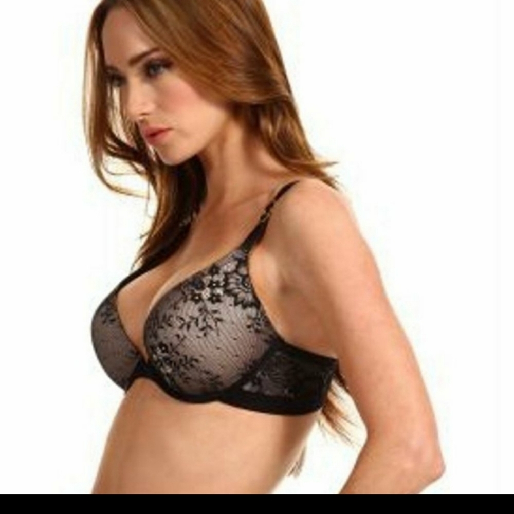 Stella Mccartney Lace Plunge Bra